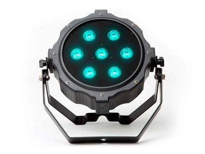 MARQ Gamut PAR H7 – 7x10-Watt RGBAW/UV Hex PAR with 6-in-1 LED colour technology that generates a broad spectrum of colours – Now available at MTN Shop UK.
