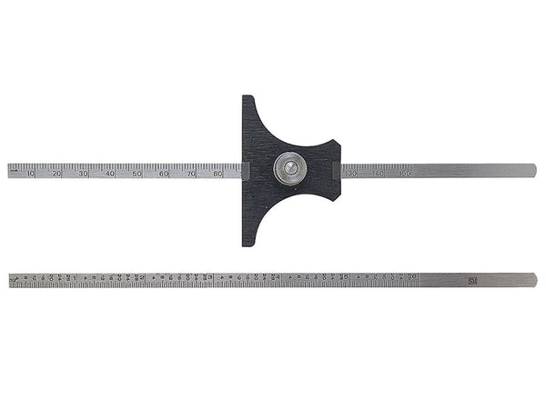 Moore & Wright Reversible Base Depth Gauge Metric/Imperial 0-6in – – Now available at MTN Shop UK.