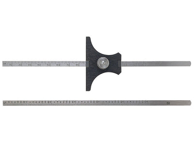 Moore & Wright Reversible Base Depth Gauges Metric 0-150mm – – Now available at MTN Shop UK.