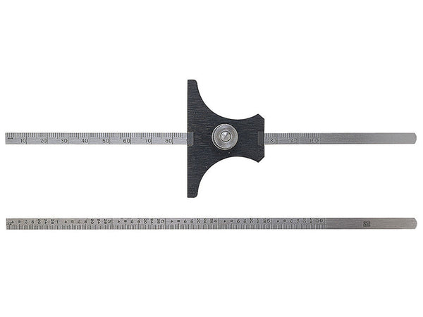 Moore & Wright Reversible Base Depth Gauges Metric 0-150mm – – Now available at MTN Shop UK.