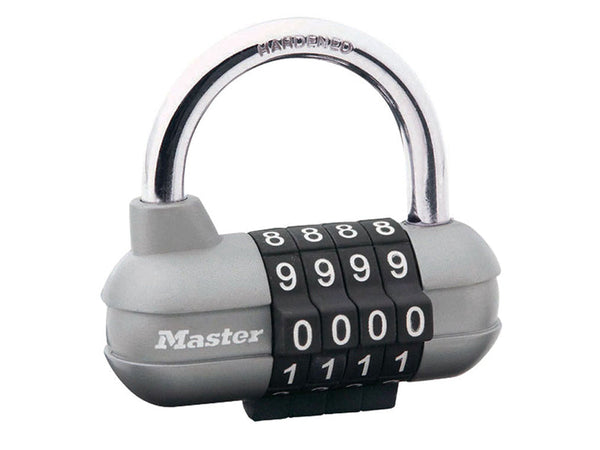 Master Lock Pro Sport 4-Digit Combination 64mm Padlock – – Now available at MTN Shop UK.
