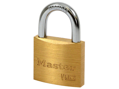 Master Lock V Line Brass 40mm Padlock - Keyed Alike 4232 – – Now available at MTN Shop UK.