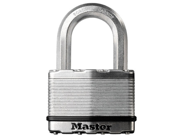Master Lock Excell™ Laminated Steel 50mm Padlock 4-Pin - 25mm Shackle – – Now available at MTN Shop UK.