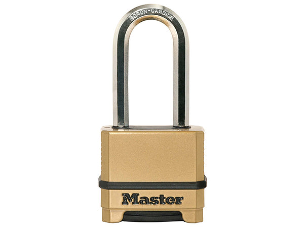 Master Lock Excell™ 4-Digit Combination 50mm Padlock - 51mm Shackle – – Now available at MTN Shop UK.