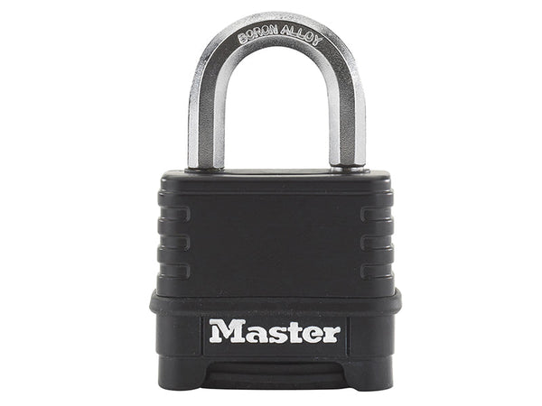 Master Lock Excell™ 4-Digit Black Finish Combination 50mm Padlock – – Now available at MTN Shop UK.