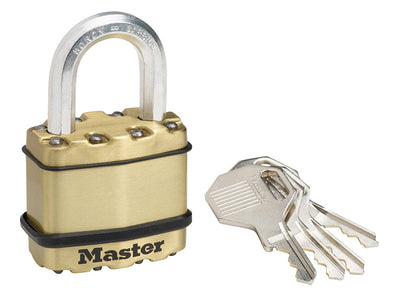 Master Lock Excell™ Brass Finish 45mm Padlock 4-Pin – – Now available at MTN Shop UK.