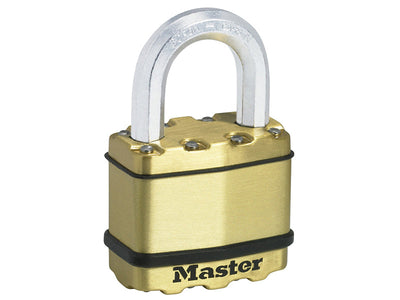 Master Lock Excell™ Brass Finish 50mm Padlock 4-Pin – – Now available at MTN Shop UK.