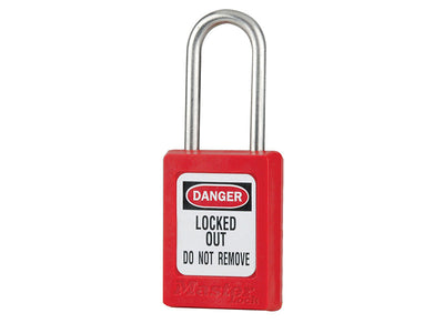 Master Lock Lockout Padlock – Keyed Alike 35mm Body & 4.76mm Stainless Steel Shackle – – Now available at MTN Shop UK.