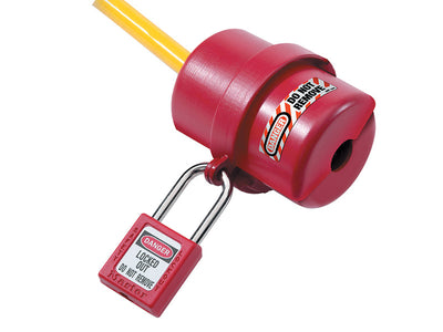 Master Lock Lockout Electrical Plug Cover Small for 120V - 240V – – Now available at MTN Shop UK.