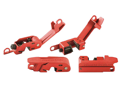 Master Lock Griptight Circuit Breaker Lockout Set (491B + 493B) – – Now available at MTN Shop UK.