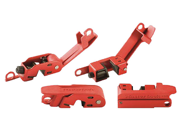 Master Lock Griptight Circuit Breaker Lockout Set (491B + 493B) – – Now available at MTN Shop UK.