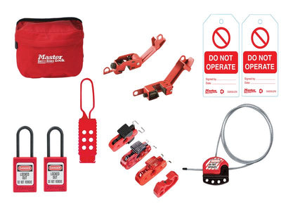 Master Lock General Maintenance Lockout Kit, 11 Piece – – Now available at MTN Shop UK.