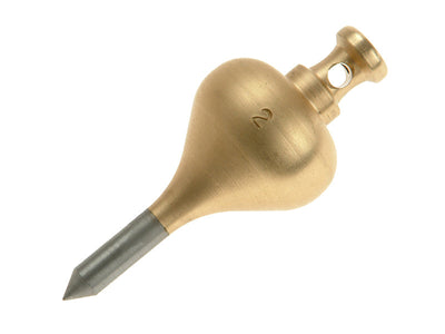 Monument 249D Brass Plumb Bob 128g (4.1/2oz) Size 2 – – Now available at MTN Shop UK.