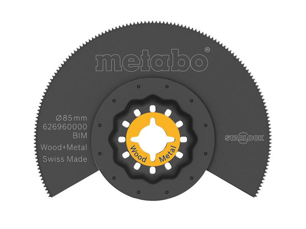 Metabo Starlock BIM Segment Saw Blade 85mm – – Now available at MTN Shop UK.