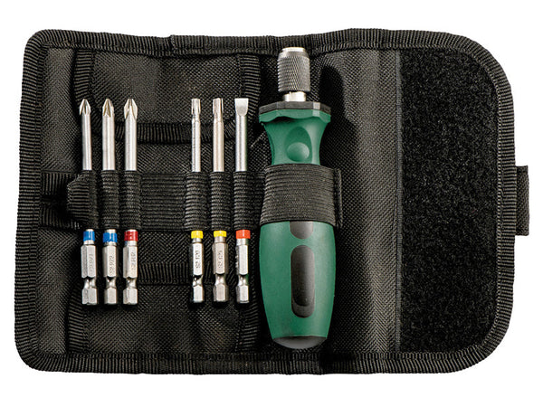 Metabo Bit Roll-Up Case Set, 7 Piece – – Now available at MTN Shop UK.