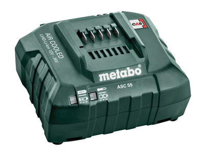 Metabo ASC 55 Air Cooled Slide Charger 12-36V Li-ion – – Now available at MTN Shop UK.