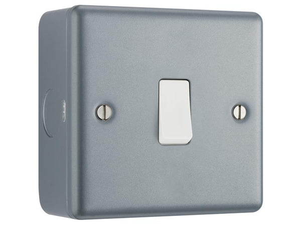 Masterplug Metal Clad 1-Gang 2-Way Light Switch – – Now available at MTN Shop UK.