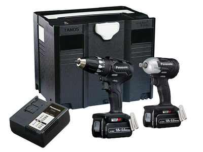 Panasonic EYC232LJ Twin Pack 18V 2 x 5.0Ah Li-ion – – Now available at MTN Shop UK.