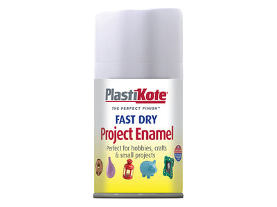 PlastiKote Fast Dry Enamel Aerosol Matt White 100ml – – Now available at MTN Shop UK.