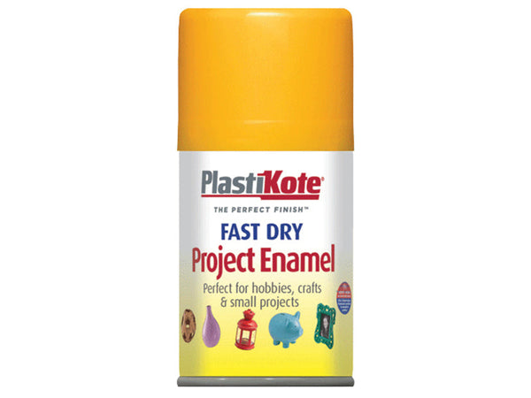 PlastiKote Fast Dry Enamel Aerosol Sunshine Yellow 100ml – – Now available at MTN Shop UK.