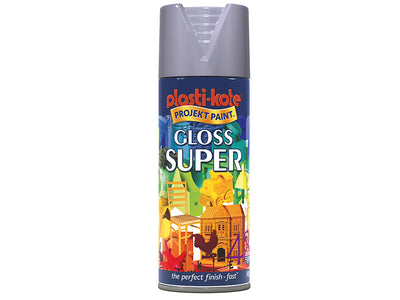PlastiKote Gloss Super Spray Aluminium 400ml – – Now available at MTN Shop UK.