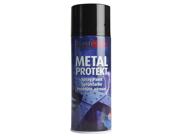 PlastiKote Metal Protekt Spray Gloss Black 400ml – – Now available at MTN Shop UK.