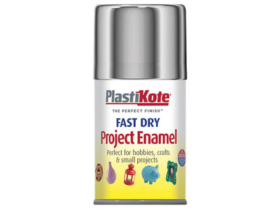 PlastiKote Fast Dry Enamel Aerosol Chrome 100ml – – Now available at MTN Shop UK.