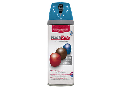 PlastiKote Twist & Spray Gloss Exotic Sea 400ml – – Now available at MTN Shop UK.