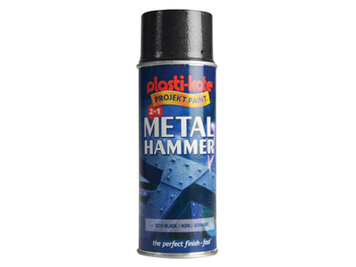 PlastiKote Metal Paint Hammer Spray Black 400ml – – Now available at MTN Shop UK.