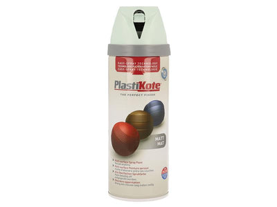 PlastiKote Twist & Spray Matt Duck Egg Blue 400ml – – Now available at MTN Shop UK.