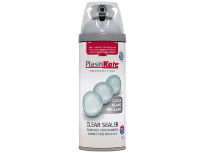 PlastiKote Twist & Spray Gloss Clear 400ml – – Now available at MTN Shop UK.
