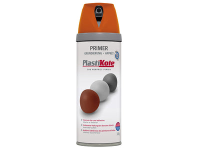 PlastiKote Twist & Spray Primer Red Oxide 400ml – – Now available at MTN Shop UK.