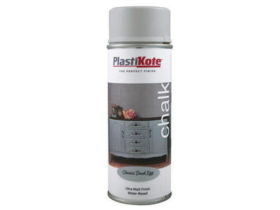 PlastiKote Chalk Finish Spray Classic Duck Egg 400ml – – Now available at MTN Shop UK.