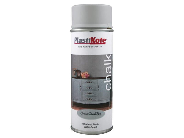 PlastiKote Chalk Finish Spray Classic Duck Egg 400ml – – Now available at MTN Shop UK.