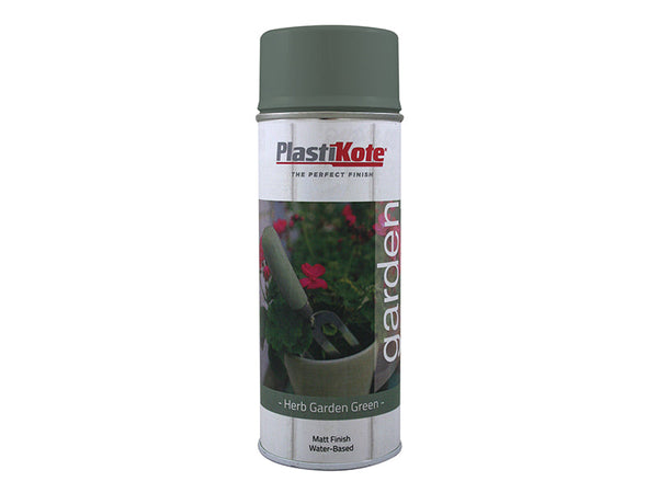 PlastiKote Garden Colours Spray Paint Herb Garden Green 400ml – – Now available at MTN Shop UK.