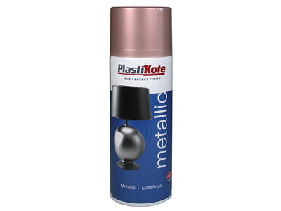 PlastiKote Metallic Spray Rose Gold 400ml – – Now available at MTN Shop UK.