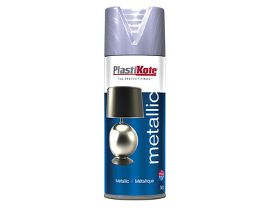 PlastiKote Metallic Spray Silver 400ml – – Now available at MTN Shop UK.