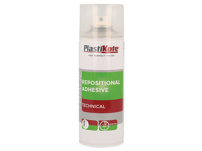 PlastiKote Trade Repositional Spray Adhesive 400ml – – Now available at MTN Shop UK.