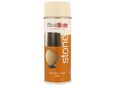 PlastiKote Stone Touch Spray Alabaster 400ml – – Now available at MTN Shop UK.