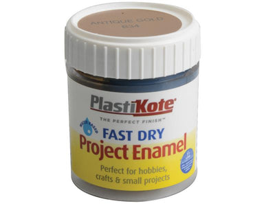 PlastiKote Fast Dry Enamel Paint B34 Bottle Antique Gold 59ml – – Now available at MTN Shop UK.