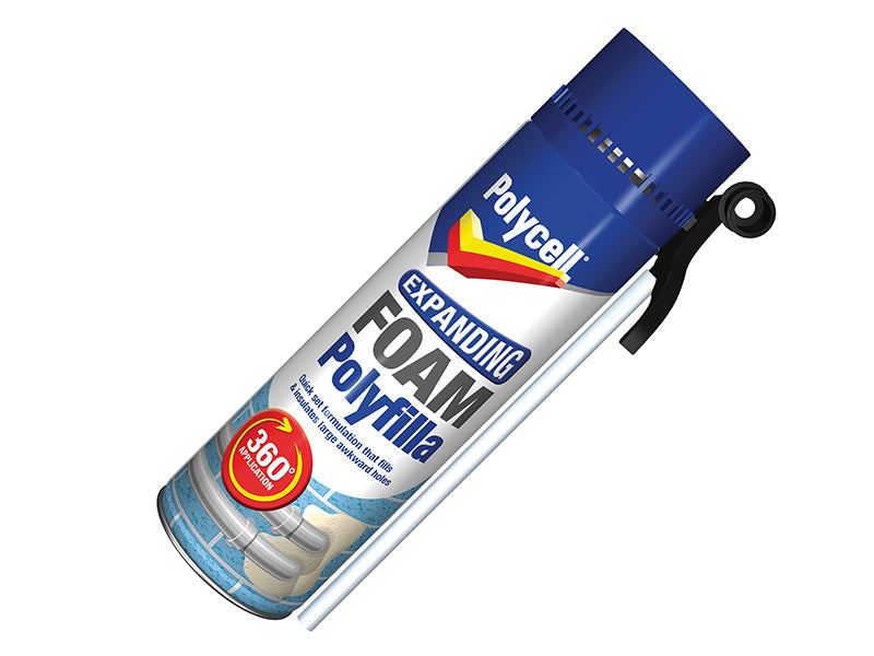 Polycell Expanding Foam Filler 300ml – – Now available at MTN Shop UK.