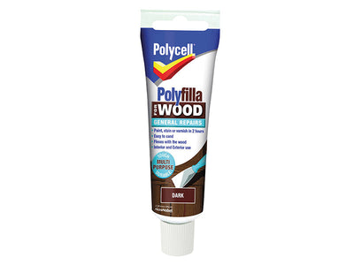 Polycell Polyfilla For Wood General Repairs Tube Dark 330g – – Now available at MTN Shop UK.