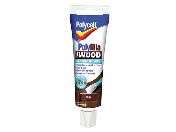 Polycell Polyfilla For Wood General Repairs Tube Dark 75g – – Now available at MTN Shop UK.