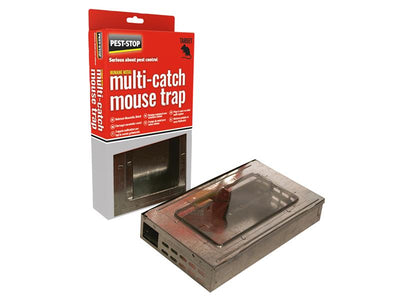 Pest-Stop (Pelsis Group) Multi-Catch Humane Mouse Trap Metal – – Now available at MTN Shop UK.