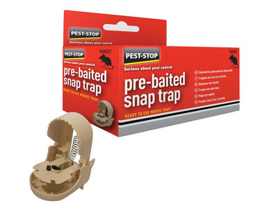 Pest-Stop (Pelsis Group) Snap Mouse Trap (Single Blister) – – Now available at MTN Shop UK.