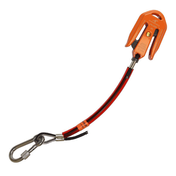 Stronghold Quick Switch LINK – Each link is paired with each tool and provides the mechanism that makes the system the only tethering system in the world that can switch from one place to another without ever being untied. – Now available at MTN Shop UK.