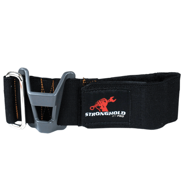 Stronghold Quick-Switch Wrist Cuff – Each link is paired with each tool and provides the mechanism that makes the system the only tethering system in the world that can switch from one place to another without ever being untied. – Now available at MTN Shop UK.