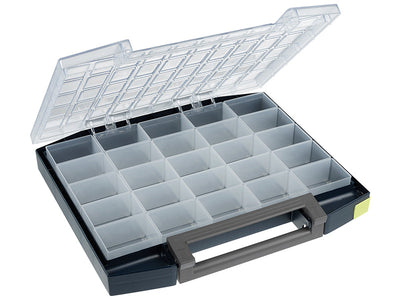 Raaco Boxxser 55 5x10 Pro Organiser Case 25 Inserts – – Now available at MTN Shop UK.