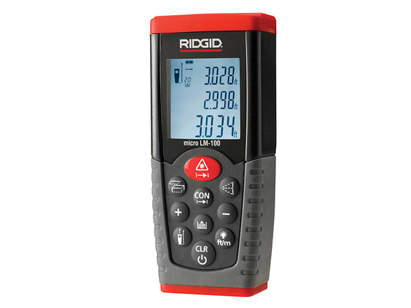 RIDGID 36158 Micro LM-100 Laser Distance Measure 50m – – Now available at MTN Shop UK.