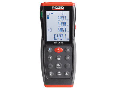 RIDGID 36813 Micro LM-400 Advanced Laser Distance Measure 70m – – Now available at MTN Shop UK.